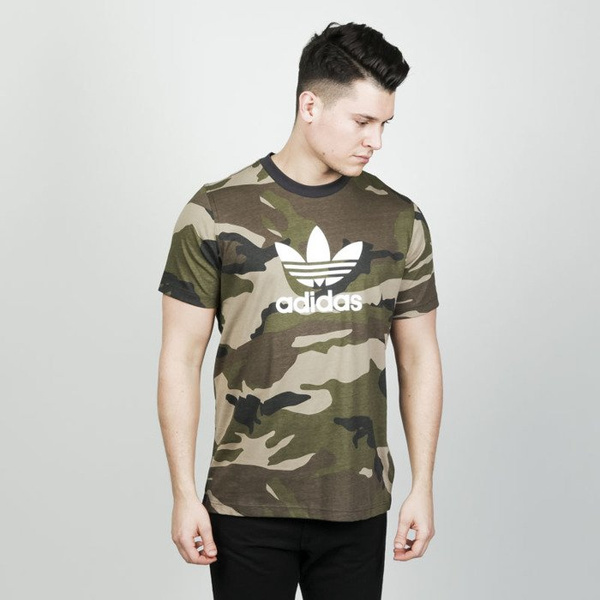 Adidas Originals Koszulka Camo Tee multicolor / utility black
