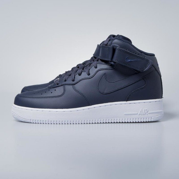 Sneakers buty Nike Air Force 1 Mid '07obsidian / obsidian - white 315123-415