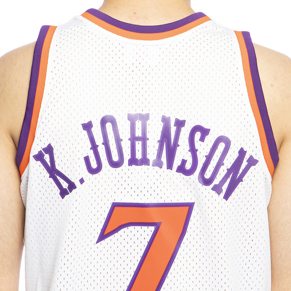 Koszulka Mitchell & Ness Phoenix Suns #7 Kevin Johnson biała Swingman Jersey