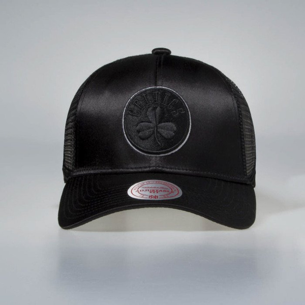 Czapka Mitchell & Ness Boston Celtics Cap black Satin Trucker