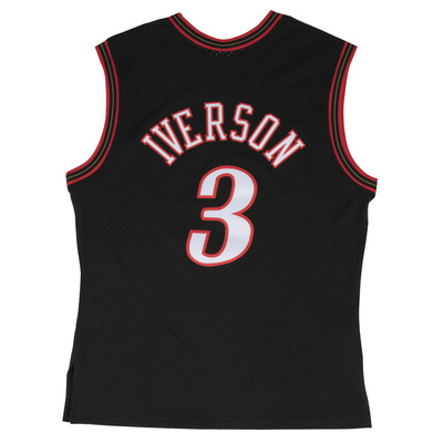 Koszulka Mitchell & Ness Philadelphia 76ers #3 Allen Iverson black Swingman Jersey