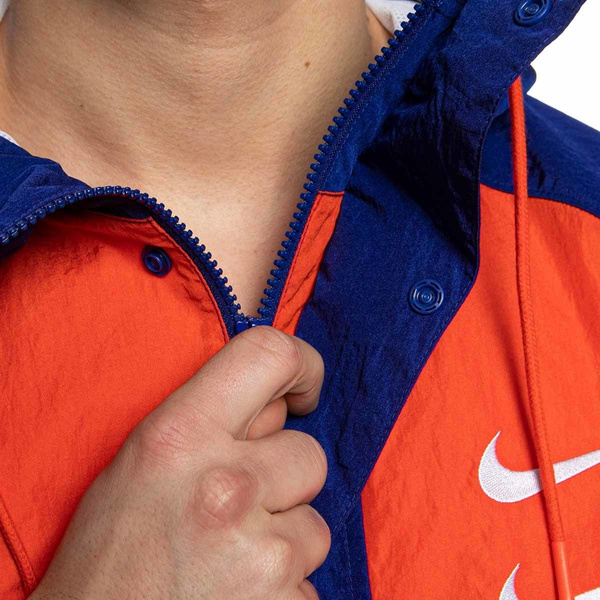 Kurtka Nike NSW Swoosh Jacket blue/orange