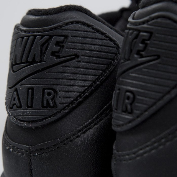 Sneakers buty Nike Air Max 90 Leather black / black (302519-001)