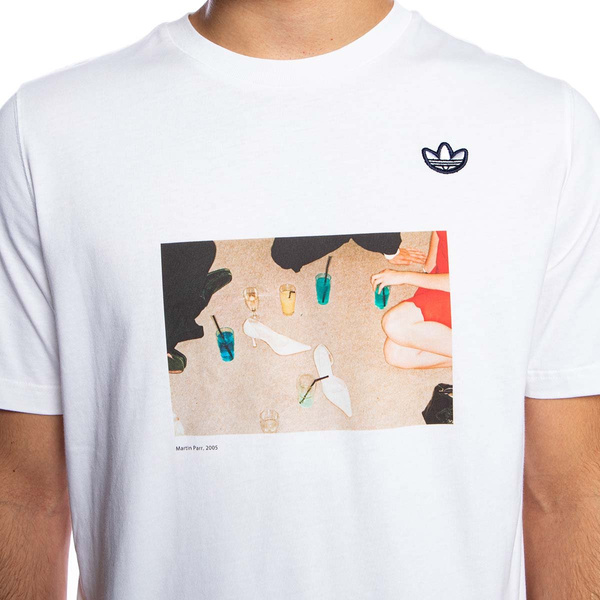 T-shirt Adidas Originals Samstag Photo Tee white