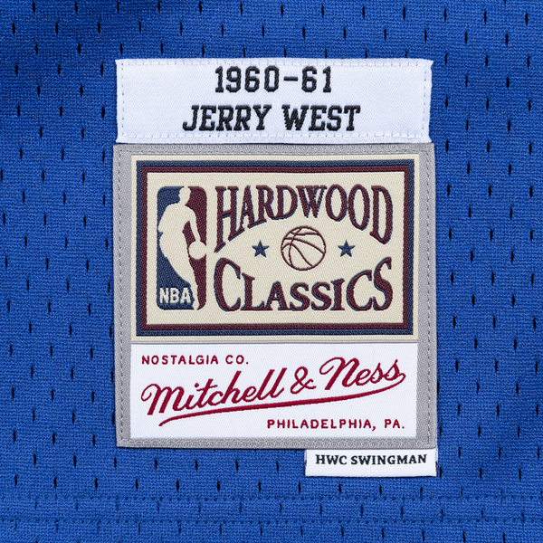 Koszulka Mitchell & Ness Los Angeles Lakers #44 Jerry West royal Swingman Jersey