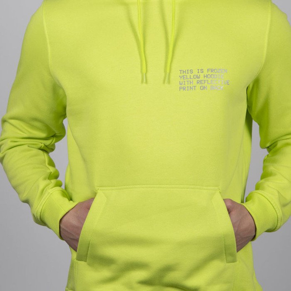 Majors bluza Neon Hoodie toxic green