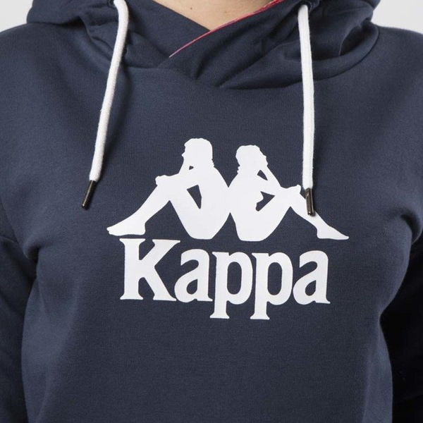 Bluza damska Kappa Chloe Hoody navy 303903-821