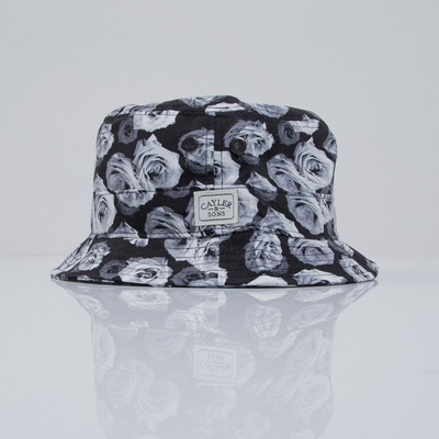 Cayler & Sons kapelusz bucket Roses white / black (CAY-SS15-42-01)