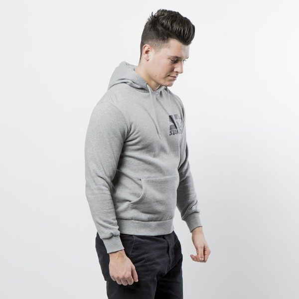 Starter bluza hoody LBPC Hoody grey heather / black