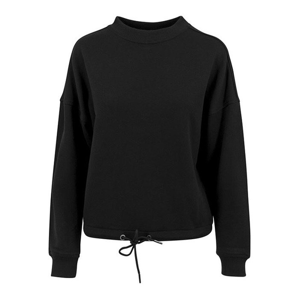 Urban Classics bluza Ladies Ladies Oversized Crew WMNS black
