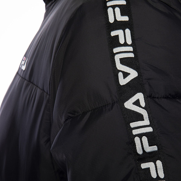 Kurtka zimowa Fila Men Tanner Tape Puffer Jacket czarna