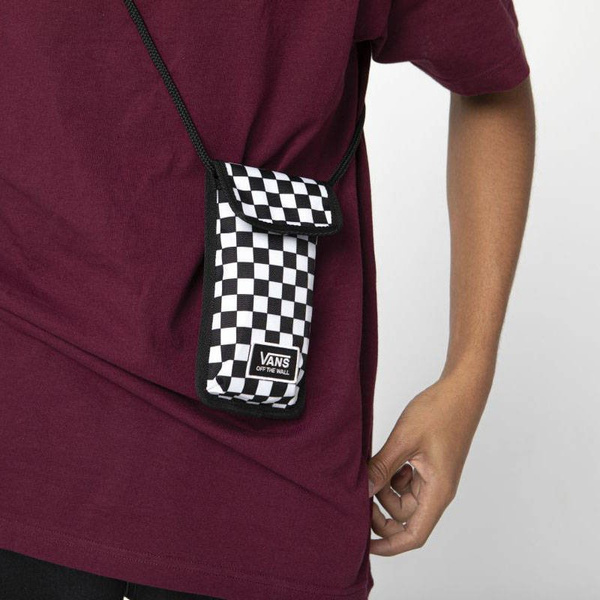 Saszetka Vans Hold Tha Phone czarnobiała