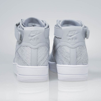 Nike Air Force 1 Ultra Flyknit Mid wolf grey / wolf grey-white 817420-003