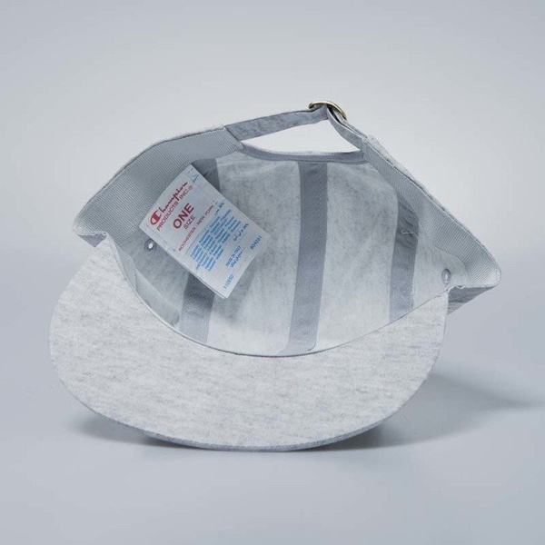 Czapka Champion 5panel Logo Reverse Weave Cap light heather grey