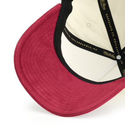 Mitchell & Ness Luxury Script Pro Crown burgundy
