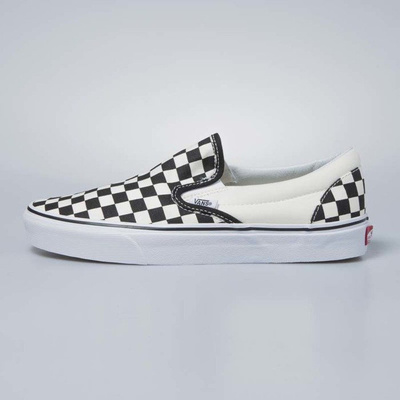 Sneakers buty Vans Classic Slip-On black and white checkerboard / white VN000EYEBWW