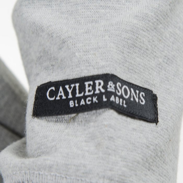 Cayler & Sons BLACK LABEL bluza Box Cut Off Layer Crewneck grey heather / grey BL-CAY-SU16-AP-03-01