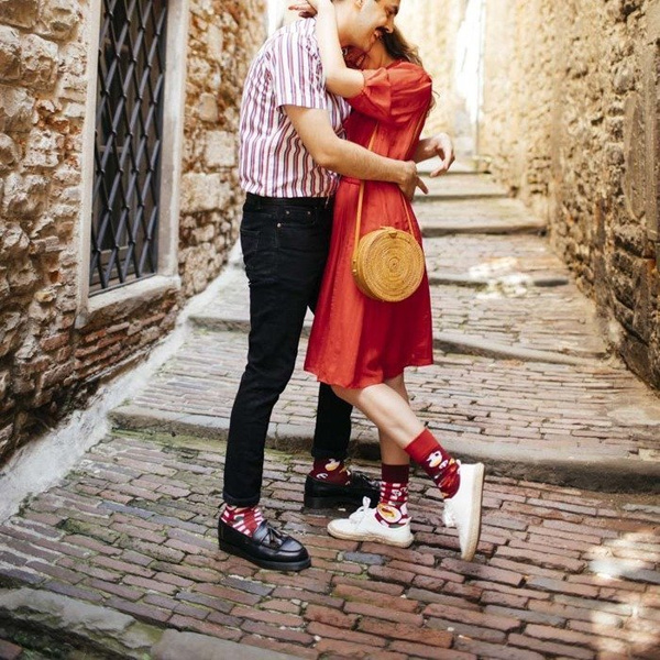 Many Mornings skarpety Pizza Italiana