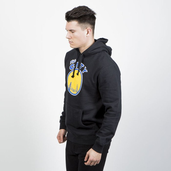 Mitchell & Ness bluza San Francisco Warriors hoody black TEAM LOGO