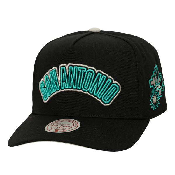 Czapka Mitchell & Ness NBA Class Act Pro Snapback San Antonio Spurs black