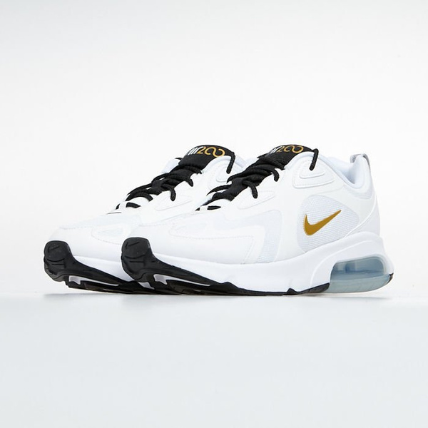 Sneakers Nike Air Max 200 white/metallic gold-black (AQ2568-102