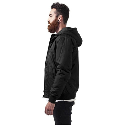 Urban Classics jacket Padded Windbreaker black TB1458