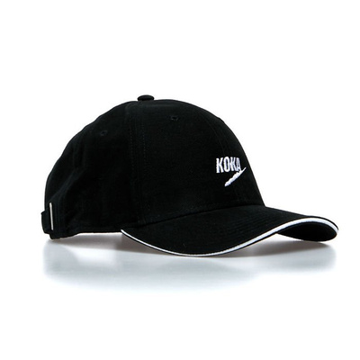 Czapka Strapback Koka 6-Panel Fake Cap black