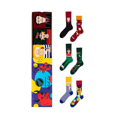 Many Mornings Socks 3-Pack Artist Set