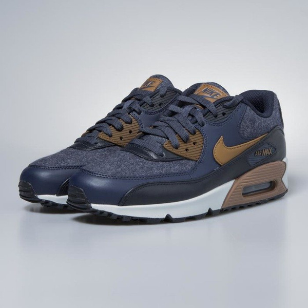 Buty Nike Air Max 90 Premium thunder blue / ale brown 700155-404