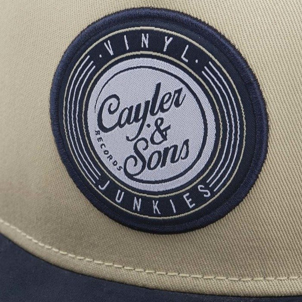 Czapka Cayler & Sons Copper Label Vinyl Cap sand / navy