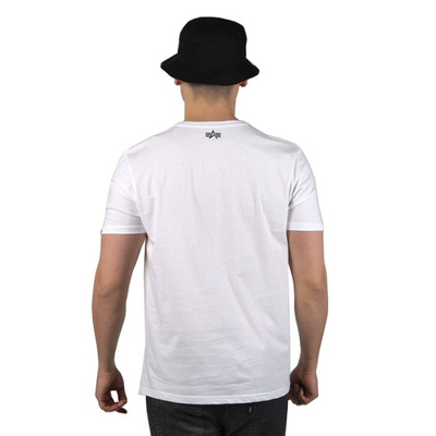 Alpha Industries Basic T-shirt Camo Print T white
