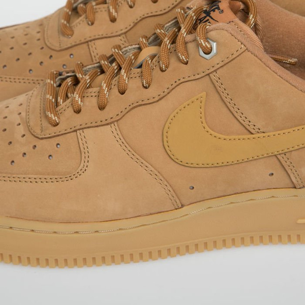 Sneakers buty Nike Air Force 1 '07 WB flax/wheat-gum light brown (CJ9179-200)