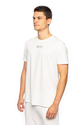 Koszulka Alpha Industries Organics EMB T-shirt biała