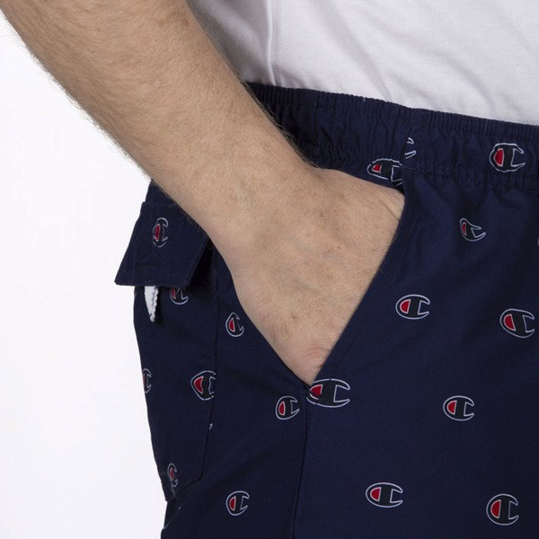 Szorty kąpielowe Champion Rochester Swim Shorts Logo Script navy