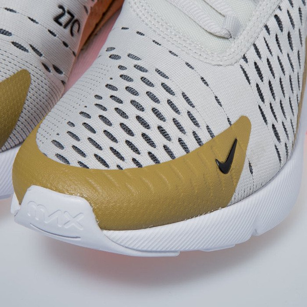 Sneakers Buty damskie Air Max 270 flt gold / black - light bone AH6789-700