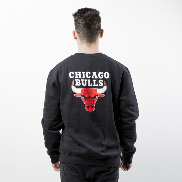 Bluza Mitchell & Ness Chicago Bulls Crewneck black Tight Defense