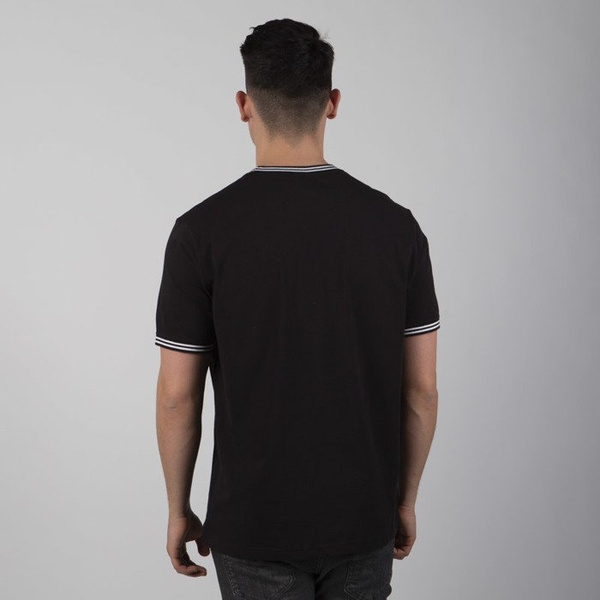 Koszulka Champion Striped Ringer Small Script Logo black