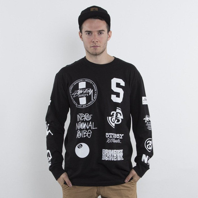 Stussy longsleeve Dot Collage black