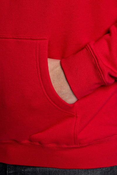 Bluza Thrasher Godzilla Hood czerwona