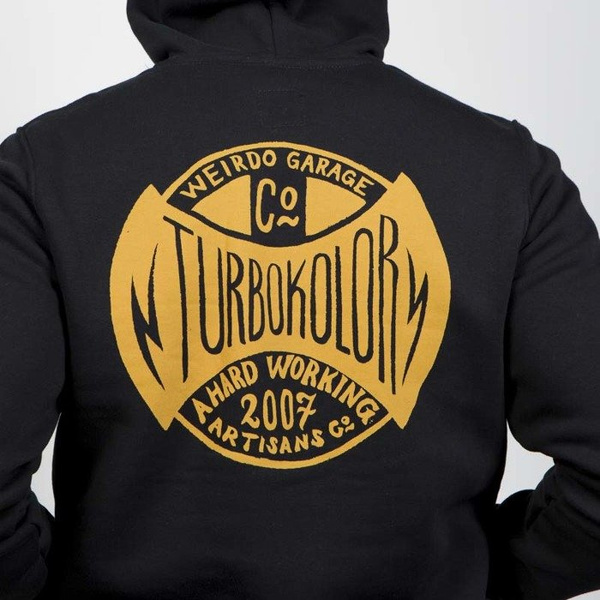 Turbokolor bluza ZIP Hoodie ST Oval Logo black