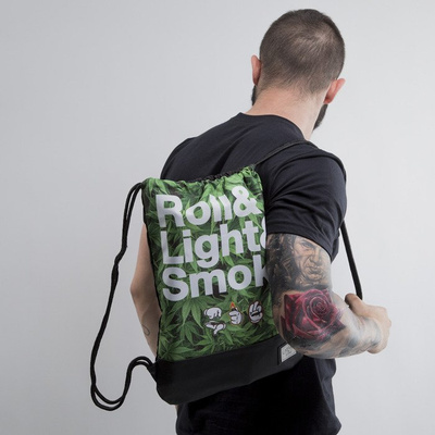 Cayler & Sons gym bag Roll Light Smoke green mc / black / white (CAY-SU15-GB-04-OS)