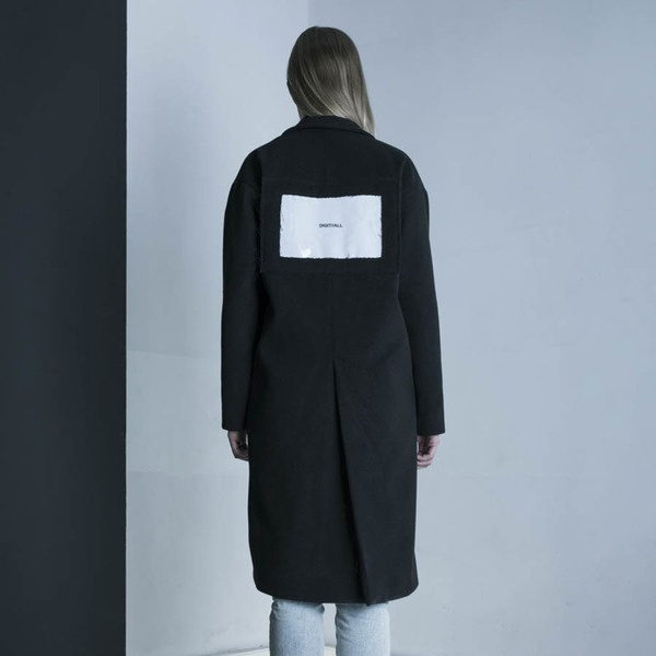 Majors płaszcz WMNS Digit//all black