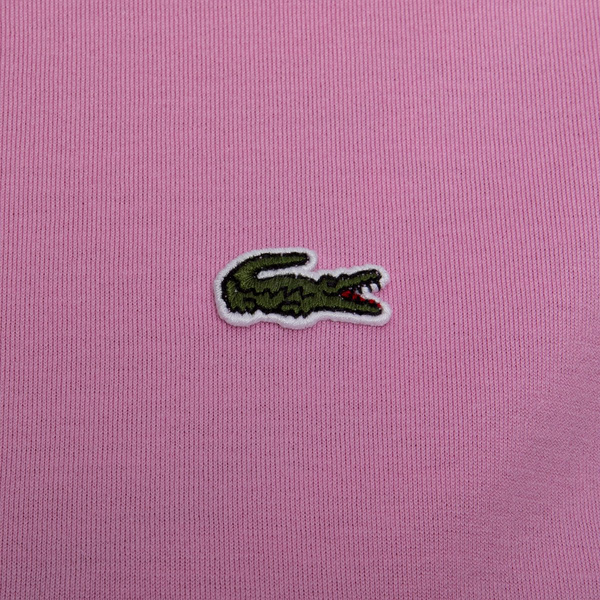 Koszulka damska Lacoste Women's Crew Neck Premium Cotton T-shirt różowa