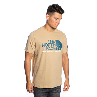 The North Face T-shirt M SS Fine Alpine Tee 2 hawthorn khaki