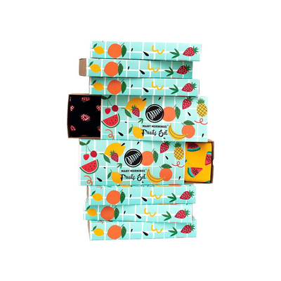 Many Mornings Socks 3-Pack Fruits Set