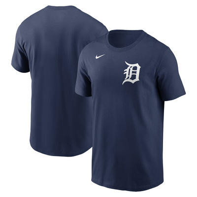 Nike T-shirt Men's Fuse Wordmark Cotton Tee Detroit Tigers midnight navy