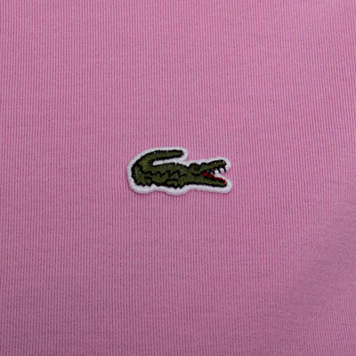 Koszulka damska Lacoste Women's Crew Neck Premium Cotton T-shirt różowa