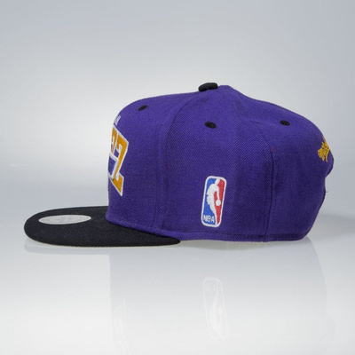 Mitchell & Ness czapka snapback Utah Jazz purple TEAM ARCH NA80Z
