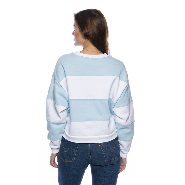 Sweatshirt WMNS Levi's CB Diana Crew Haley Baby light blue/white