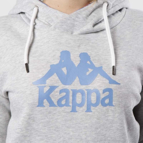 Bluza damska Kappa Chloe Hoody grey melange 303903-18M